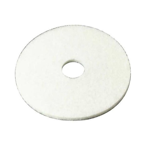 Super Polish Pad 4100, 17, White, 5PK